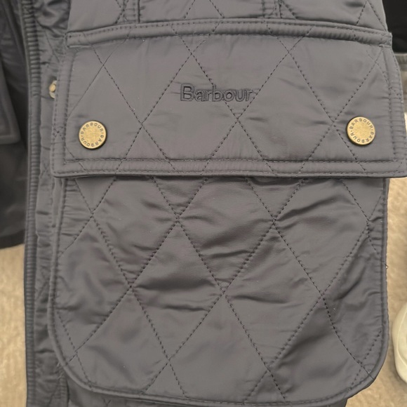 Barbour Women’s Beadnell Polarquilt Jacket - Navy - Picture 7 of 7